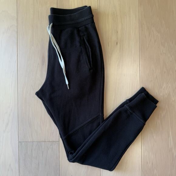 John Elliott Jogger Sweatpants Women 3 Black Fleece Utility Streetwear New York - Picture 2 of 10
